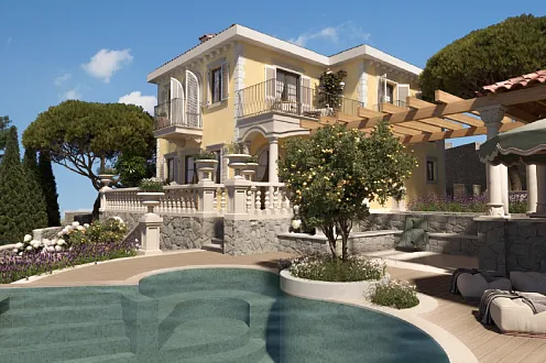 Luxury Sea-View Villa in the Second Row from the Coast – Luštica